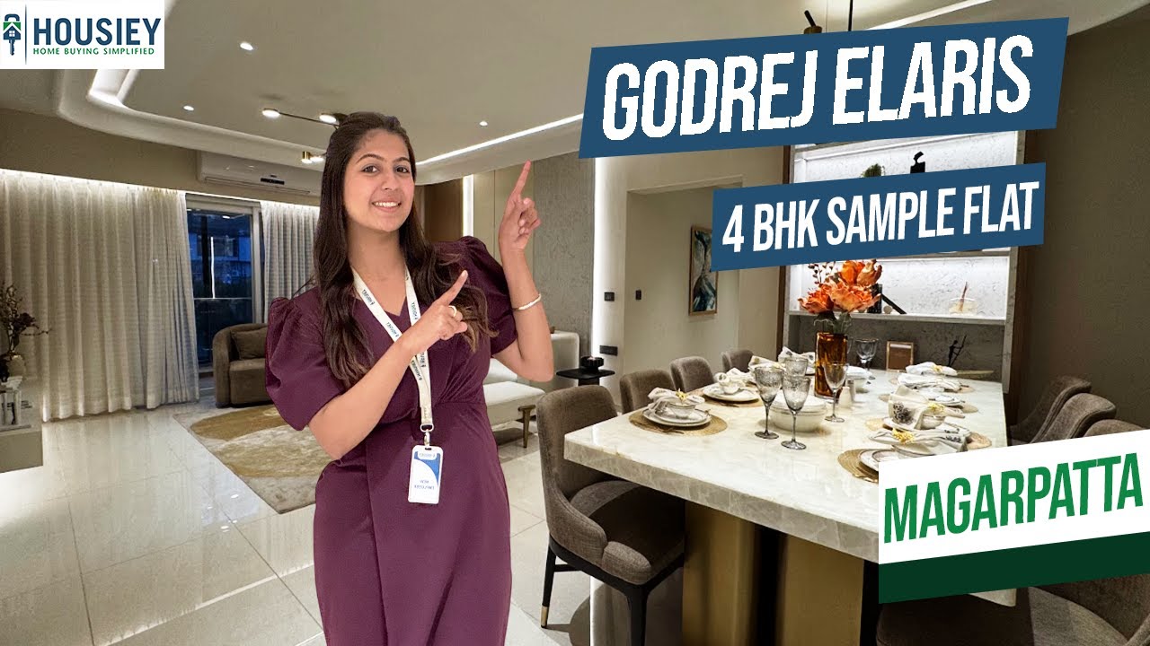 Godrej Elaris Mundhwa | Luxurious 4BHK Sample Flat Tour in Magarpatta Pune | Location & Review 2026