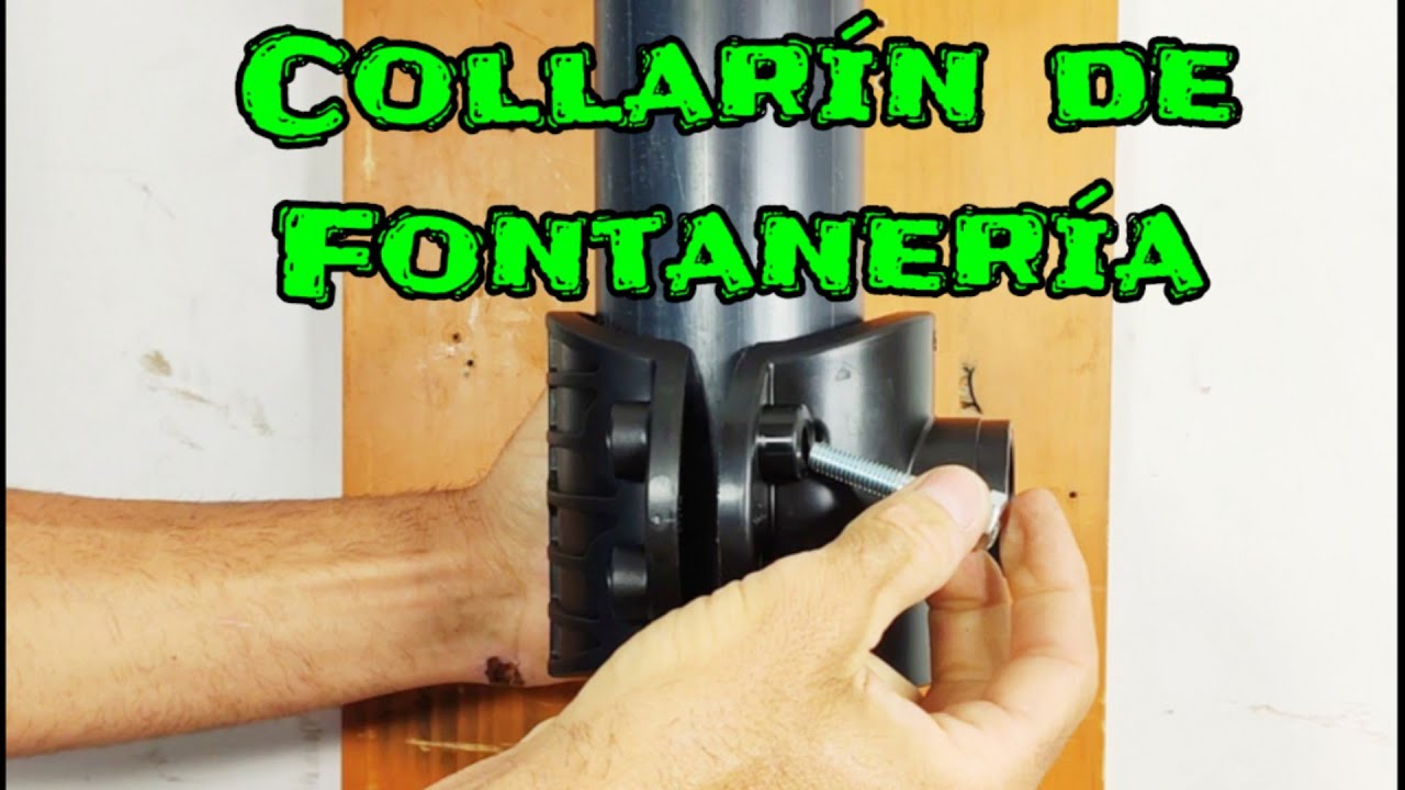 Cómo COLOCAR un COLLARÍN, ¿Qué es y para qué Sirve? #elfontaneroencasa #desagüe #pegarpvc #sifones