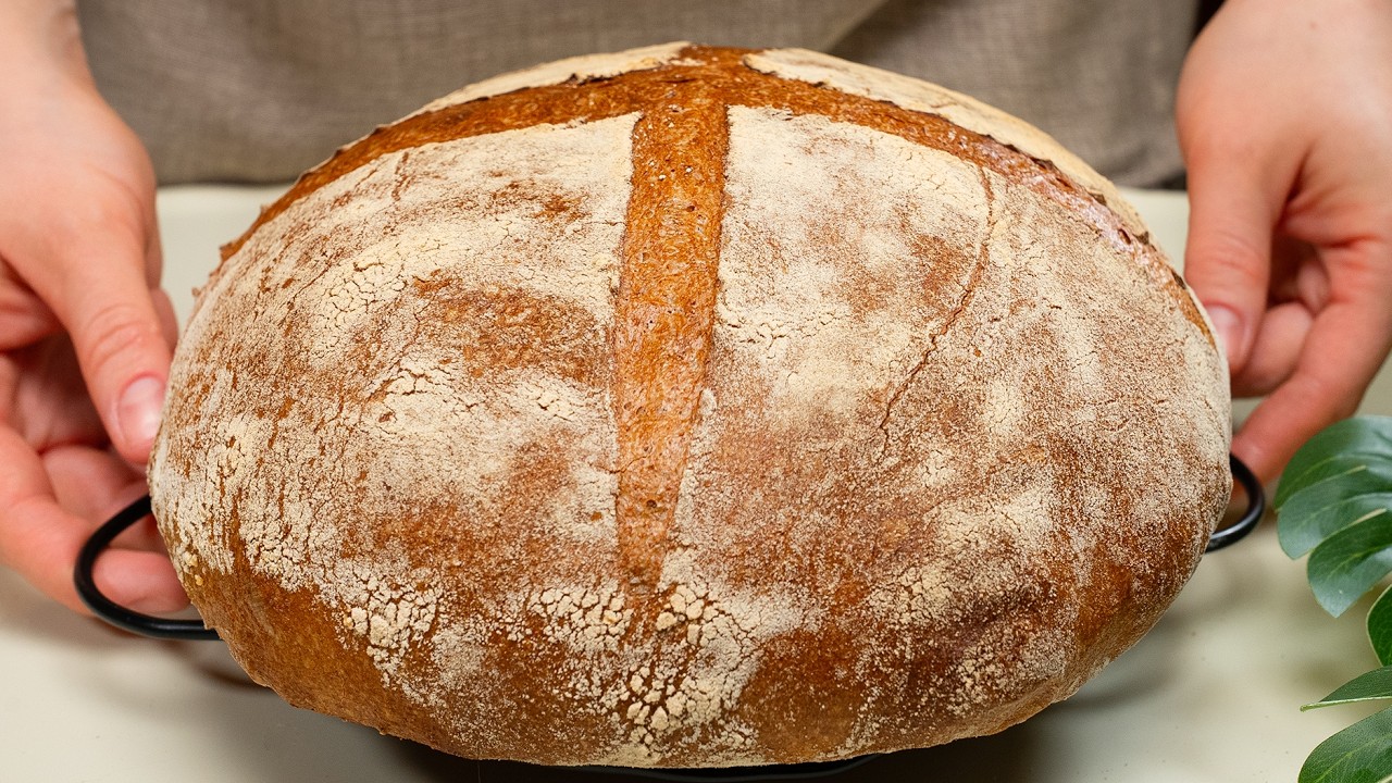 Extra Fluffy 100% Whole Wheat Bread | Easy & Simple Recipe
