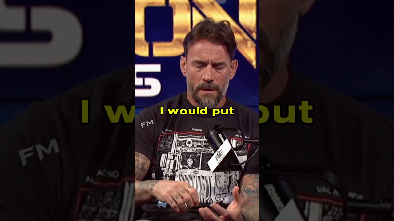 CM Punk picks his 3 best matches of all time 🔥#wwe