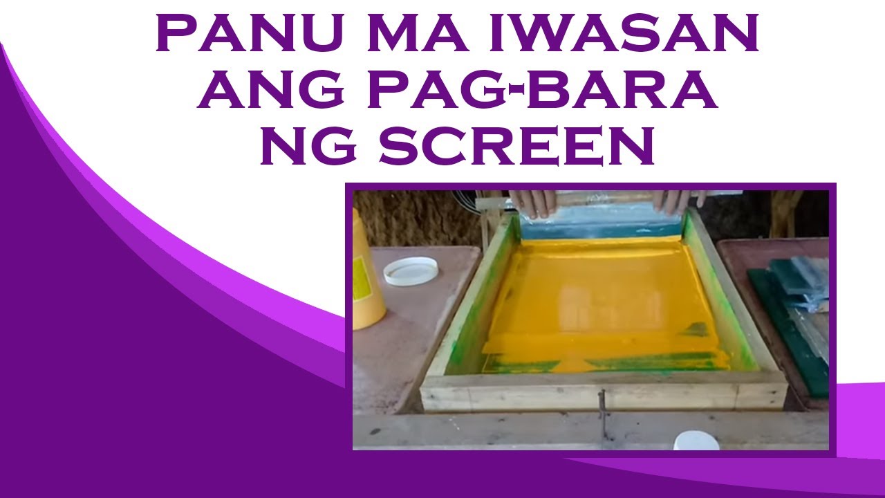 TIPS PARA MAKA-IWAS SA PAG-BARA NG SCREEN