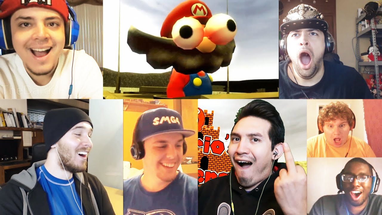 SMG4 - Mario's Channel Challenge Reaction Mashup