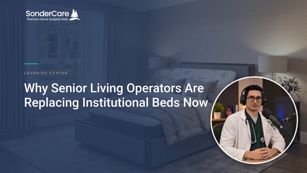 Luxury Senior Living: Upgrading to Furniture-Grade Hospital Beds