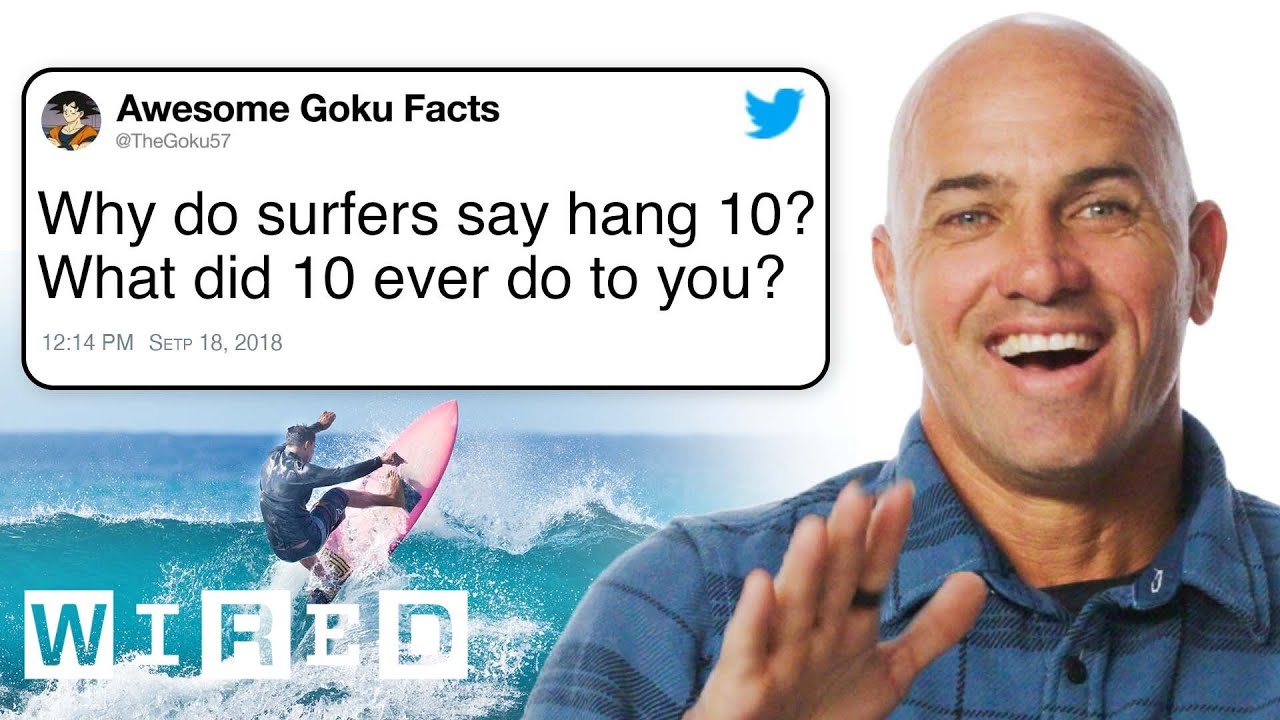 Kelly Slater Answers Surfing Questions From Twitter | Tech Support | WIRED