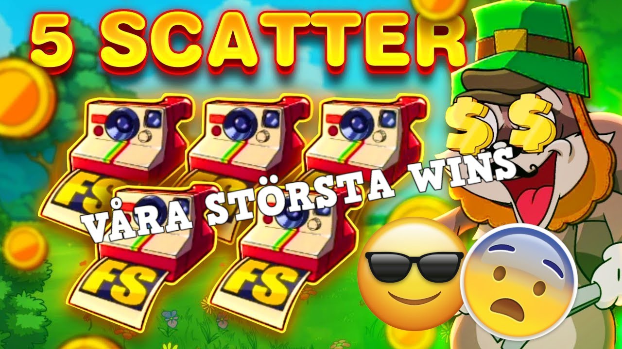 5 SCATTER || Våra största casino vinster