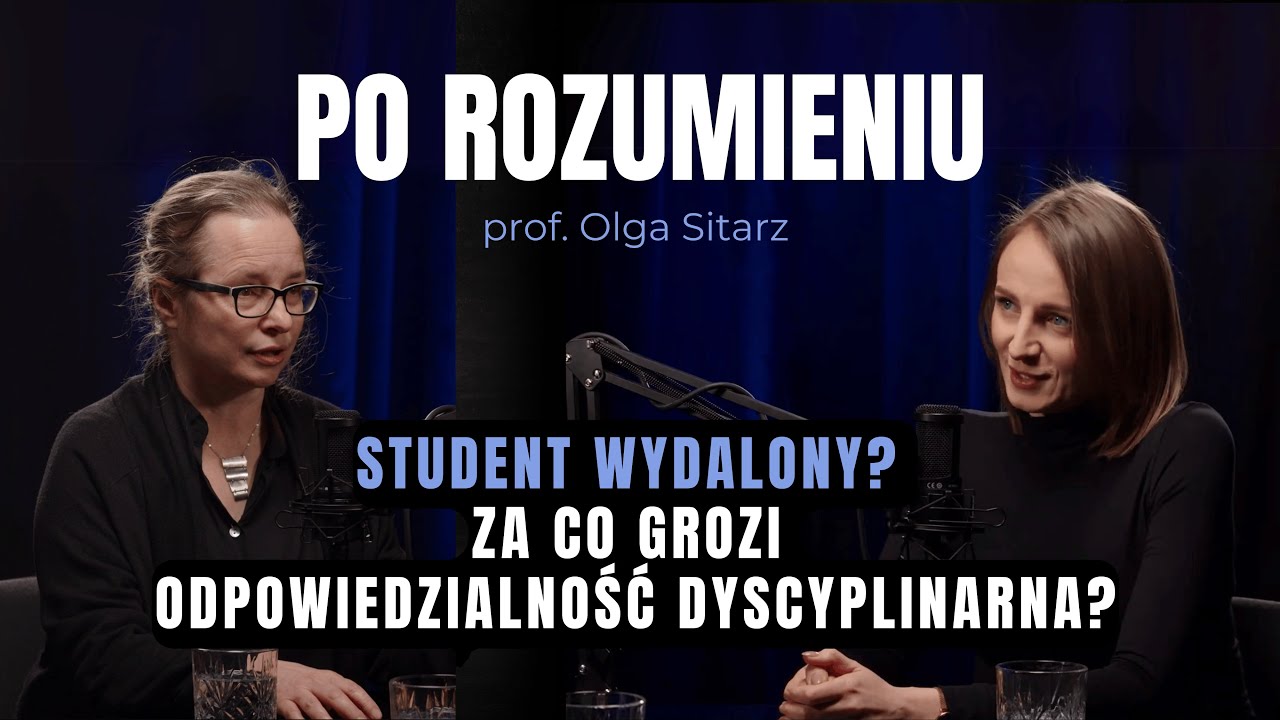ChatGPT a praca dyplomowa – czy grozi Ci odpowiedzialność dyscyplinarna? | prof. Olga Sitarz