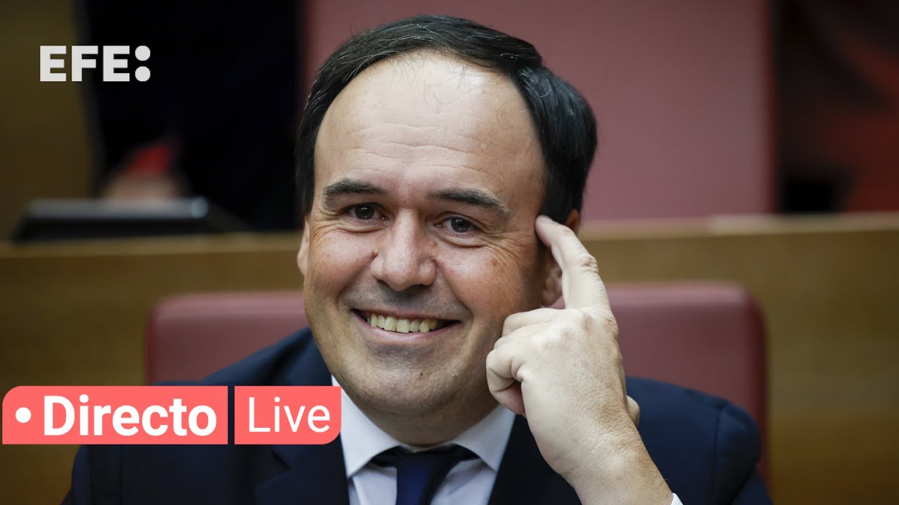 🔴📡 El nuevo president de la Generalitat Valenciana, Juanfran Pérez Llorca, toma posesión de su cargo
