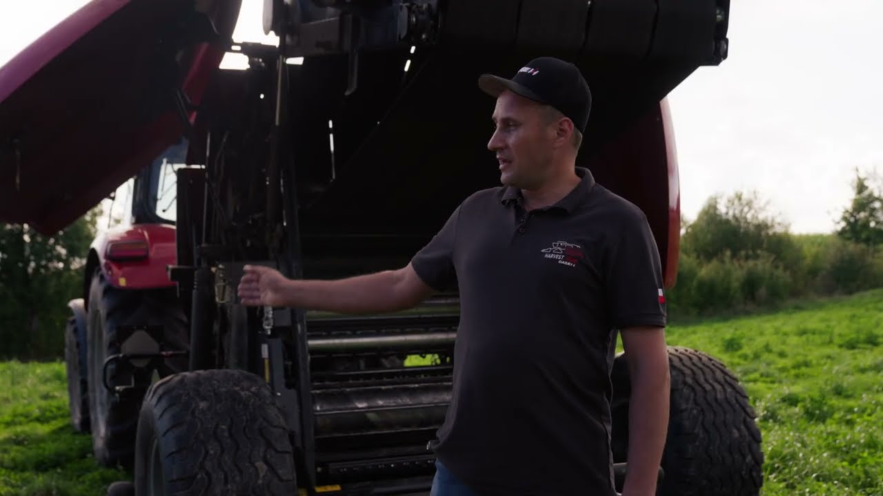 #redpower w praktyce &ndash; obsługa codzienna #prasa #rb455 od #caseih