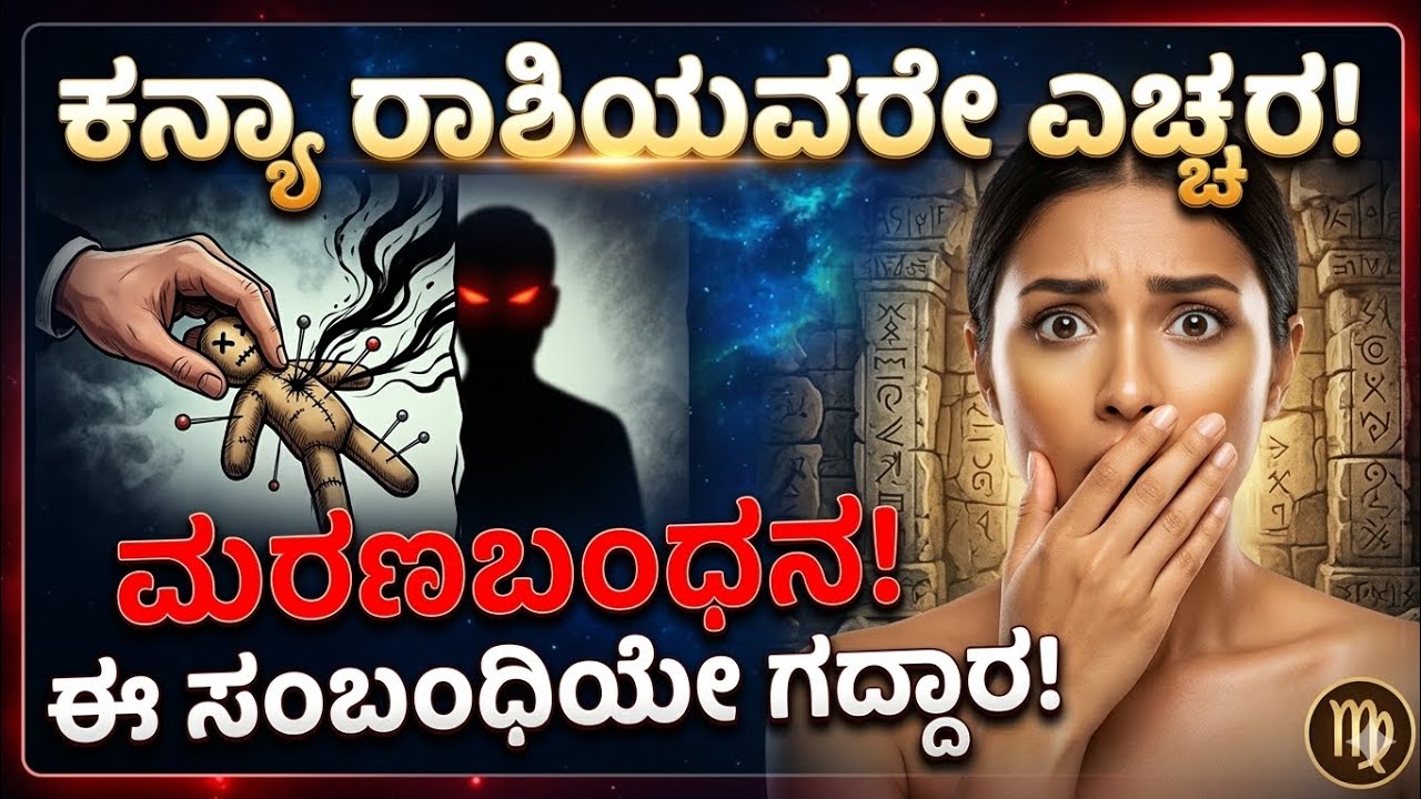 ನಿಮ್ಮ ಹಣ, ನೆಮ್ಮದಿ ಮತ್ತು ಭಾಗ್ಯವನ್ನು ಬಂದಿಸಿದ ಆ ಪಾಪಿ ಯಾರು? ಕನ್ಯಾ ರಾಶಿಯವರ ಕಣ್ಣು ತೆರೆಸುವ ಸತ್ಯ ಇಲ್ಲಿದೆ!