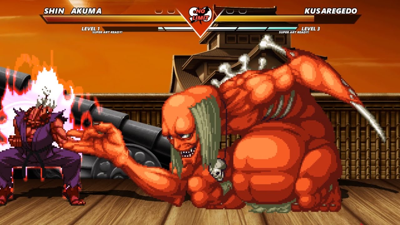 SHIN AKUMA vs KUSAREGEDO - The most epic fight ever made❗🔥