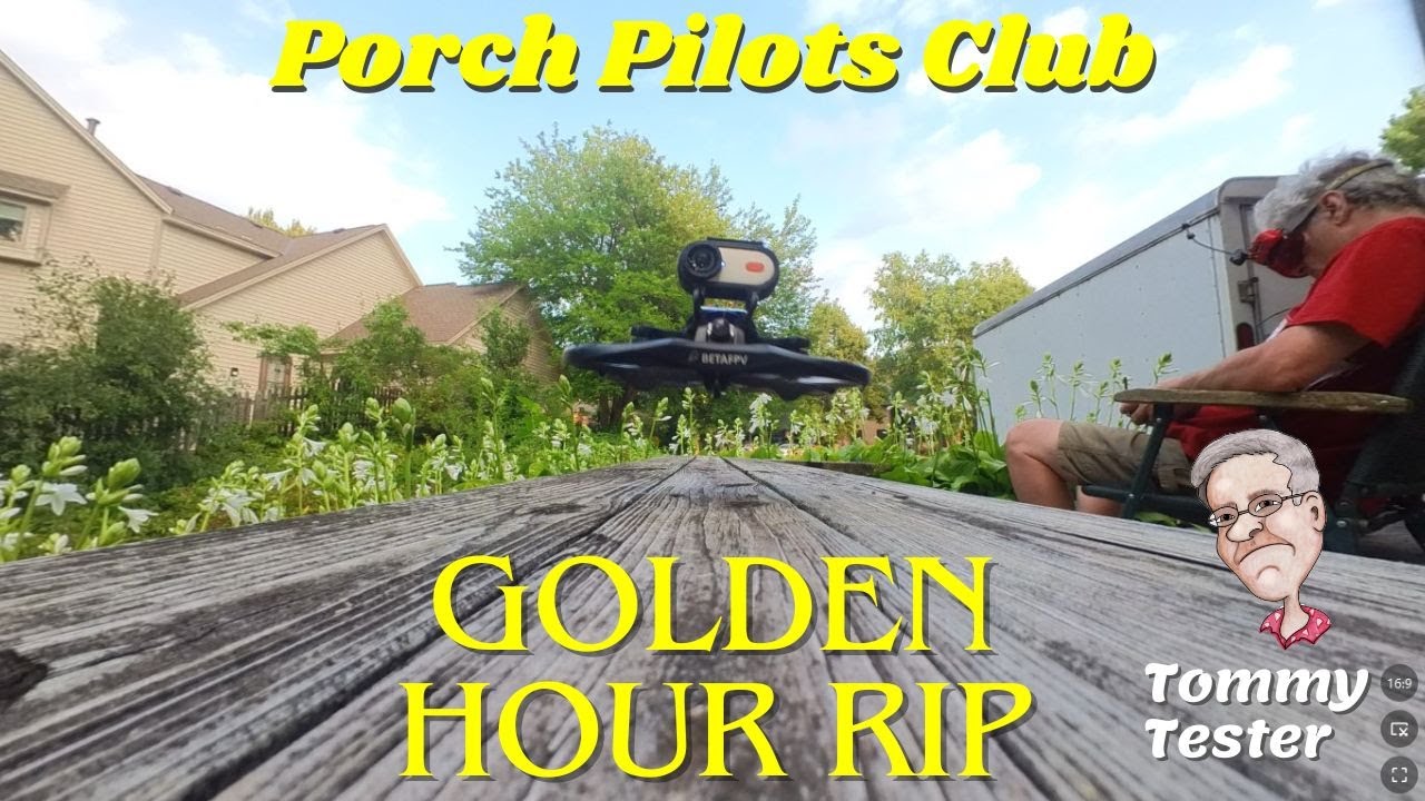 FPV Porch Pilots Club | Golden Hour Rip | Cinewhoop
