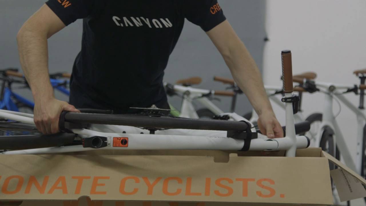 Canyon Commuter Auspacken