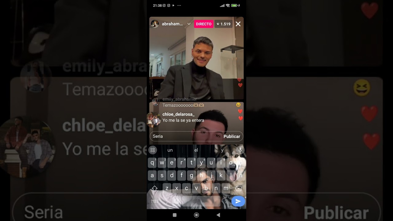 DIRECTO DE ABRAHAM MATEO EN INSTAGRAM 26 DEL 1 @abrahammateo