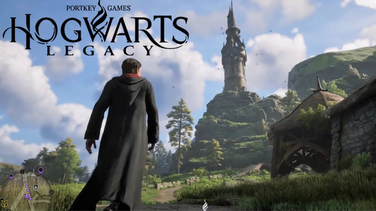 HOW BIG IS THE MAP in Hogwarts Legacy? Run Across the Map