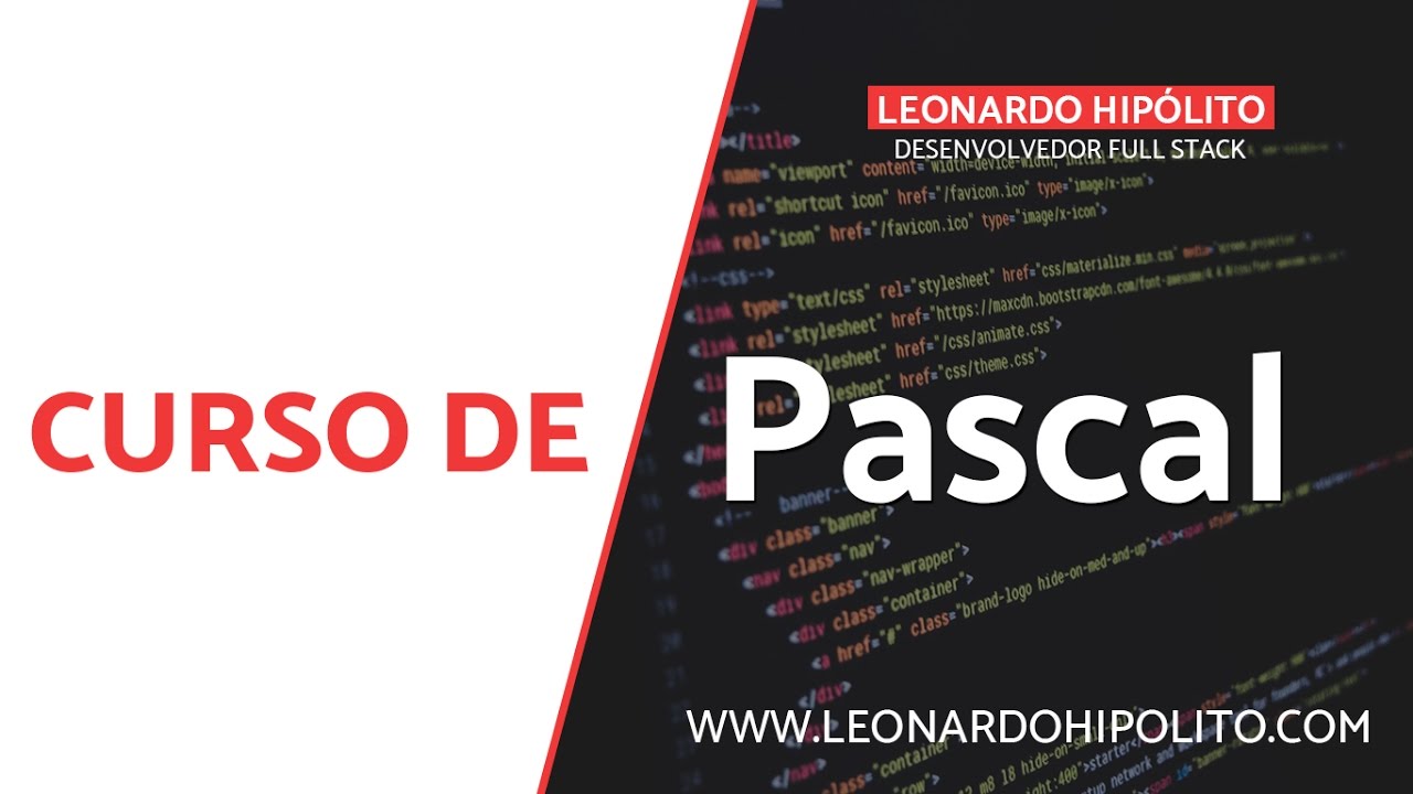 Curso de Pascal - Aula 1