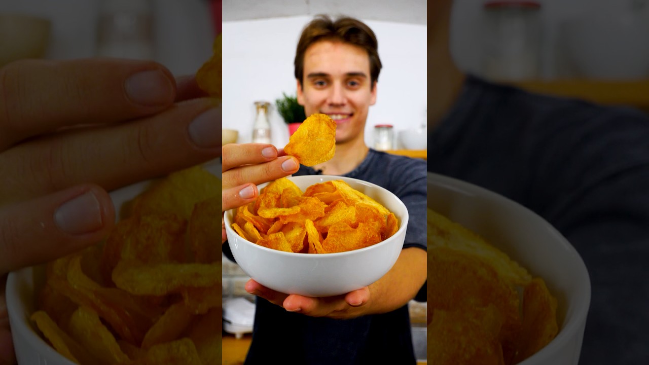 Dom&aacute;ce chipsy za p&aacute;r min&uacute;t. Už nikdy nebudete robiť chipsy inak