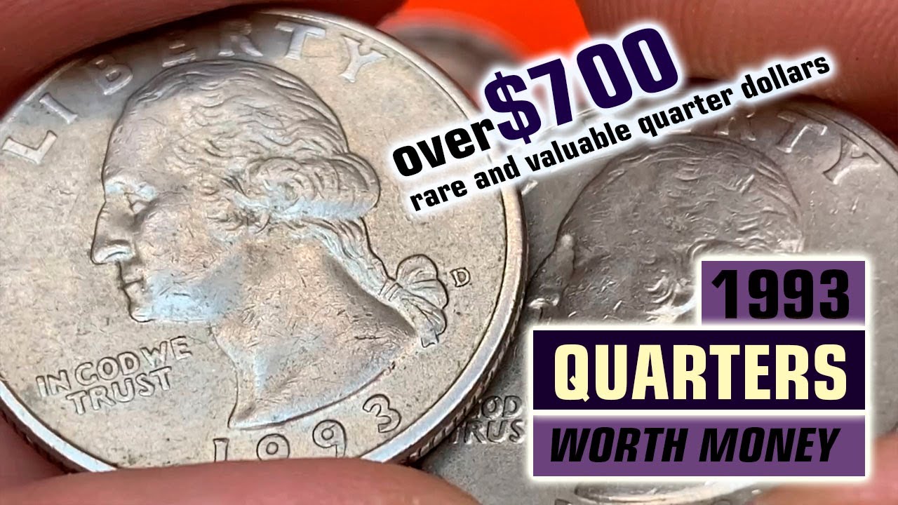 Rare 1993 Quarters &ndash; A Must-Have for Every Coin Collector!
