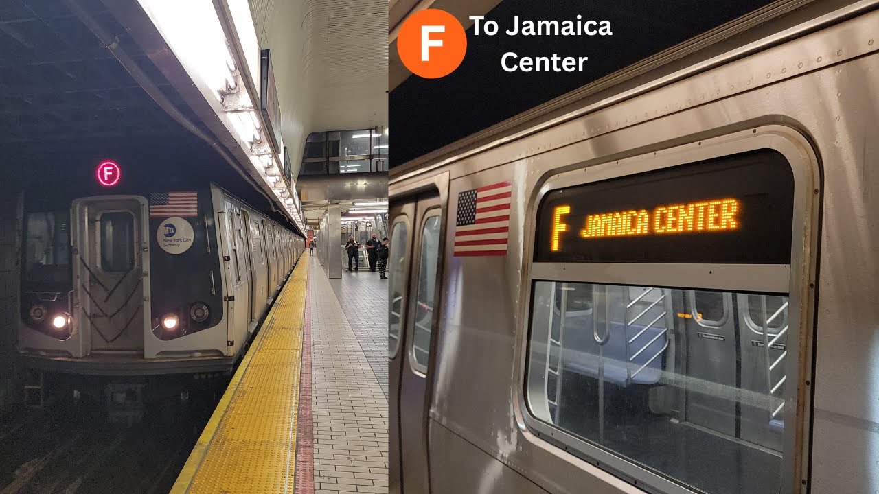 MTA (F) Trains Running To/From Jamaica Center