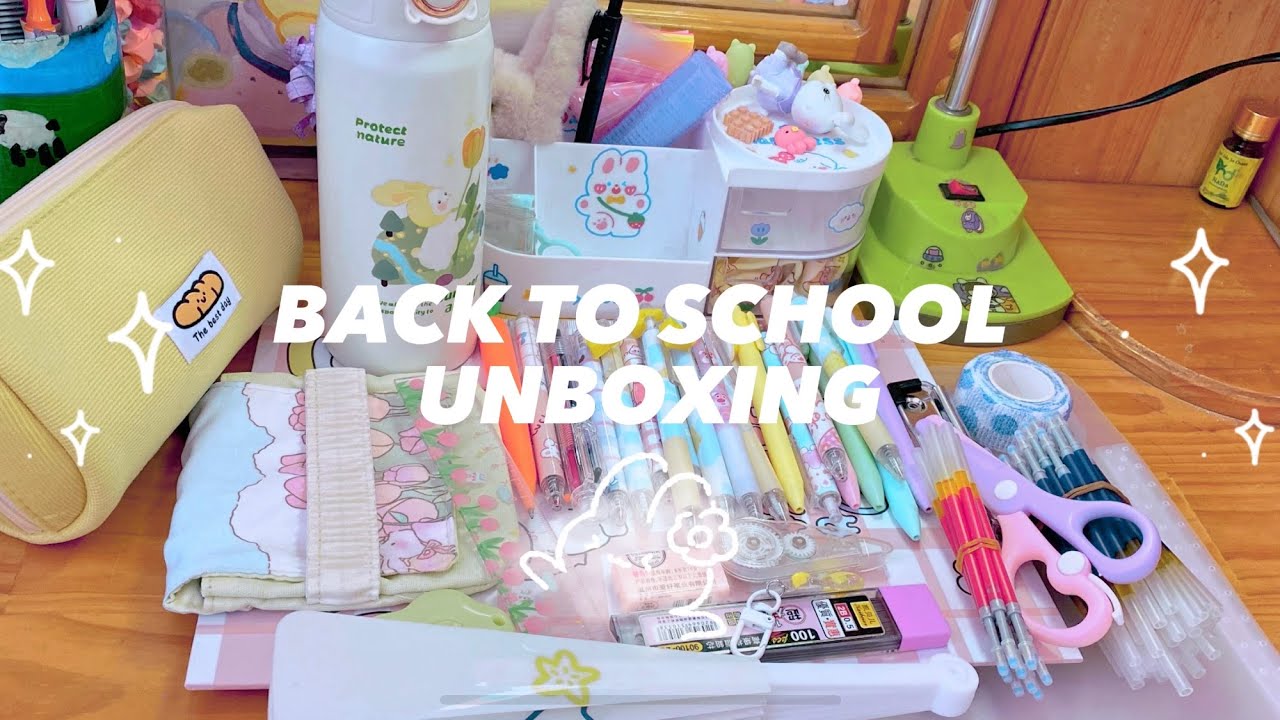 BACK TO SCHOOL | UNBOXING | MÌNH ĐÃ CHUẨN BỊ GÌ CHO NĂM HỌC MỚI?