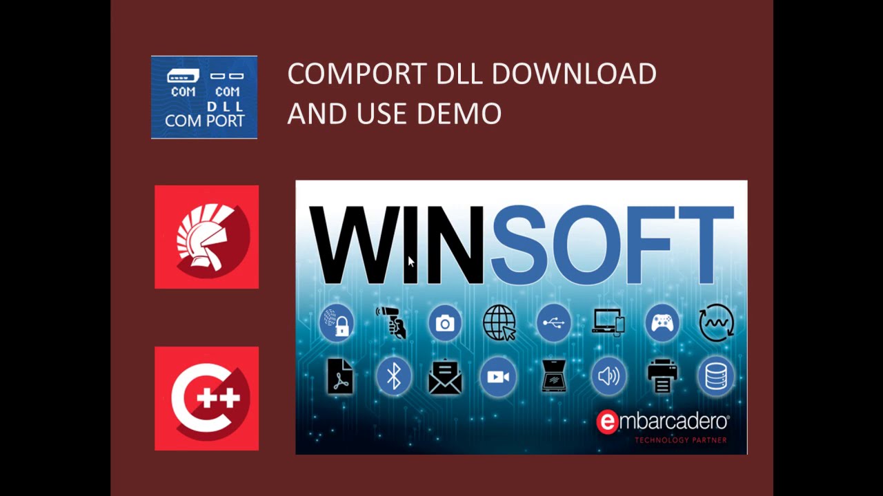 ComPort DLL Download and Use Demo.