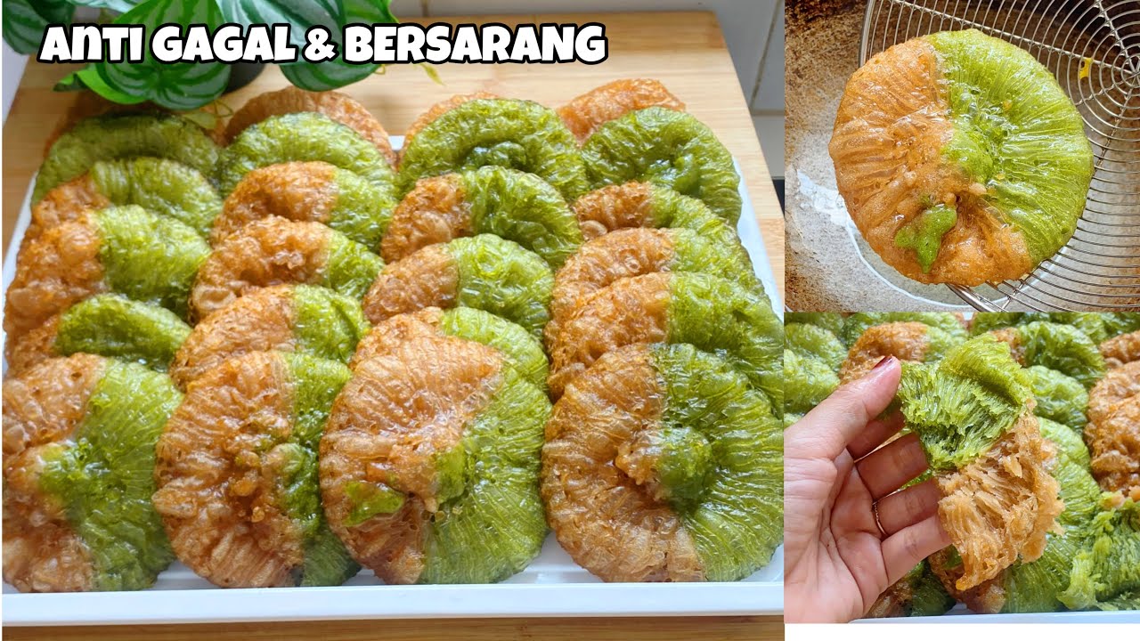 FULL SERAT DAN ANTI GAGAL, TETAP LEMBUT WALAU SUDAH DINGIN, CUCUR PANDAN GULA MERAH
