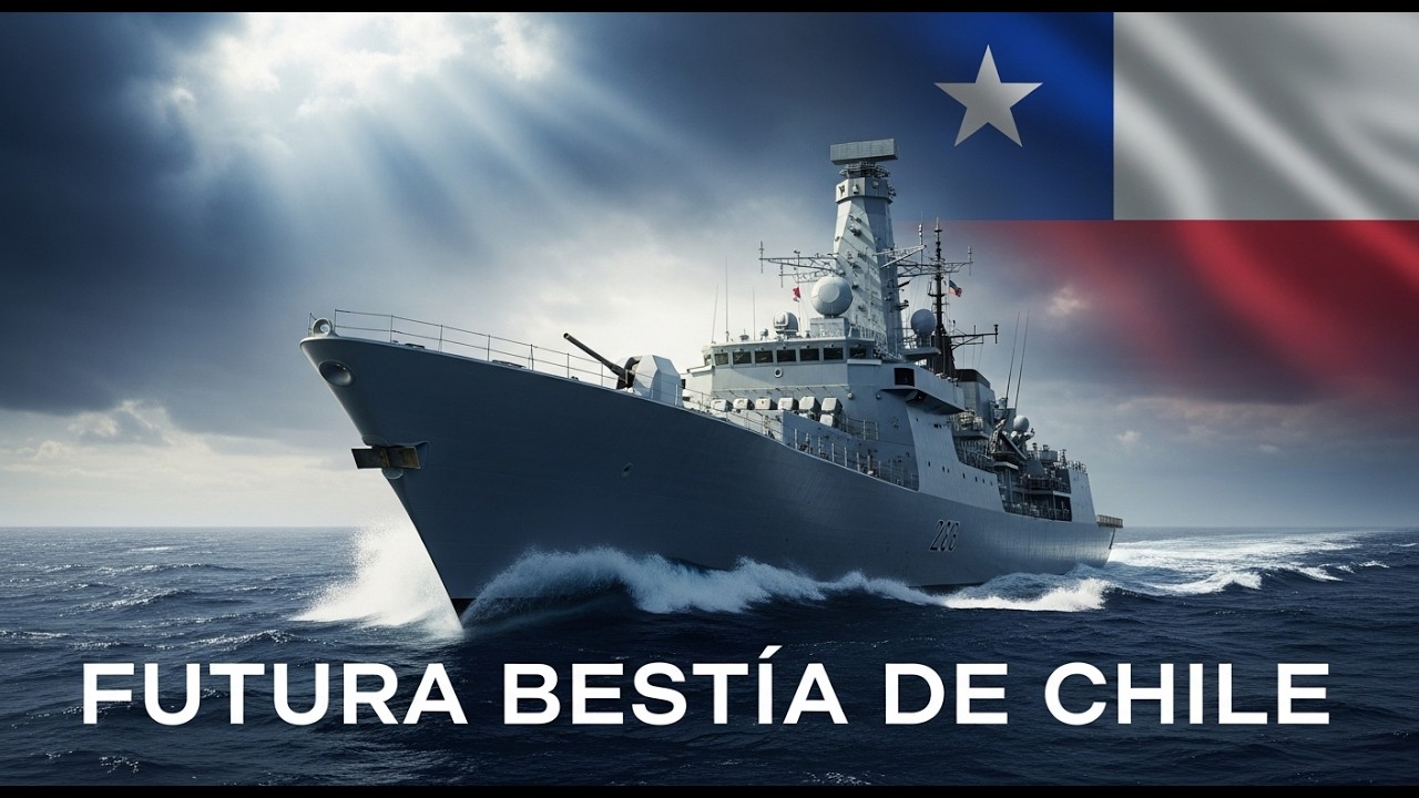 ¿La FUTURA BESTIA de la Armada de Chile? 🔥 Todo sobre la Fragata Type 31e