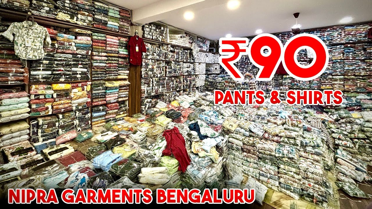 wholesale Pants & Shirts |All Sizes Available |Own Manufacturer |Nipra Garments #bengaluru