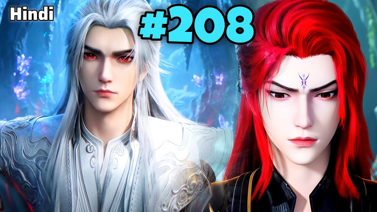 Renegade Immortal Anime part 208 Explained in Hindi || Anime Like soul land 2 @rehmanexplainer2