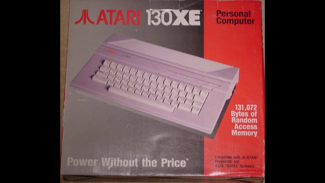 Atari 130XE Computer