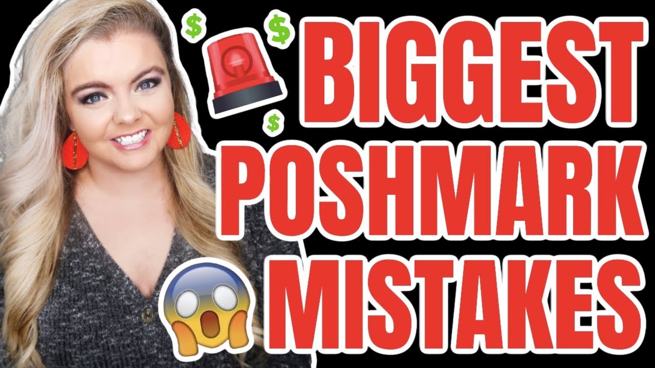 BIGGEST POSHMARK MISTAKES & HOW TO AVOID THEM | POSHMARK SELLING TIPS 2022