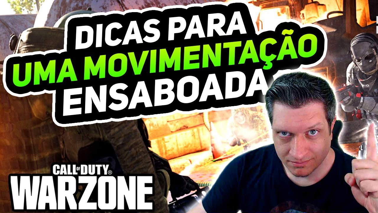 COMO TER MOVIMENTAÇÃO ENSABOADA | COD WARZONE DICAS