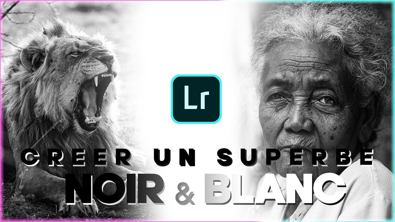 Maîtrise le NOIR & BLANC  : Astuces rapides sur Lightroom
