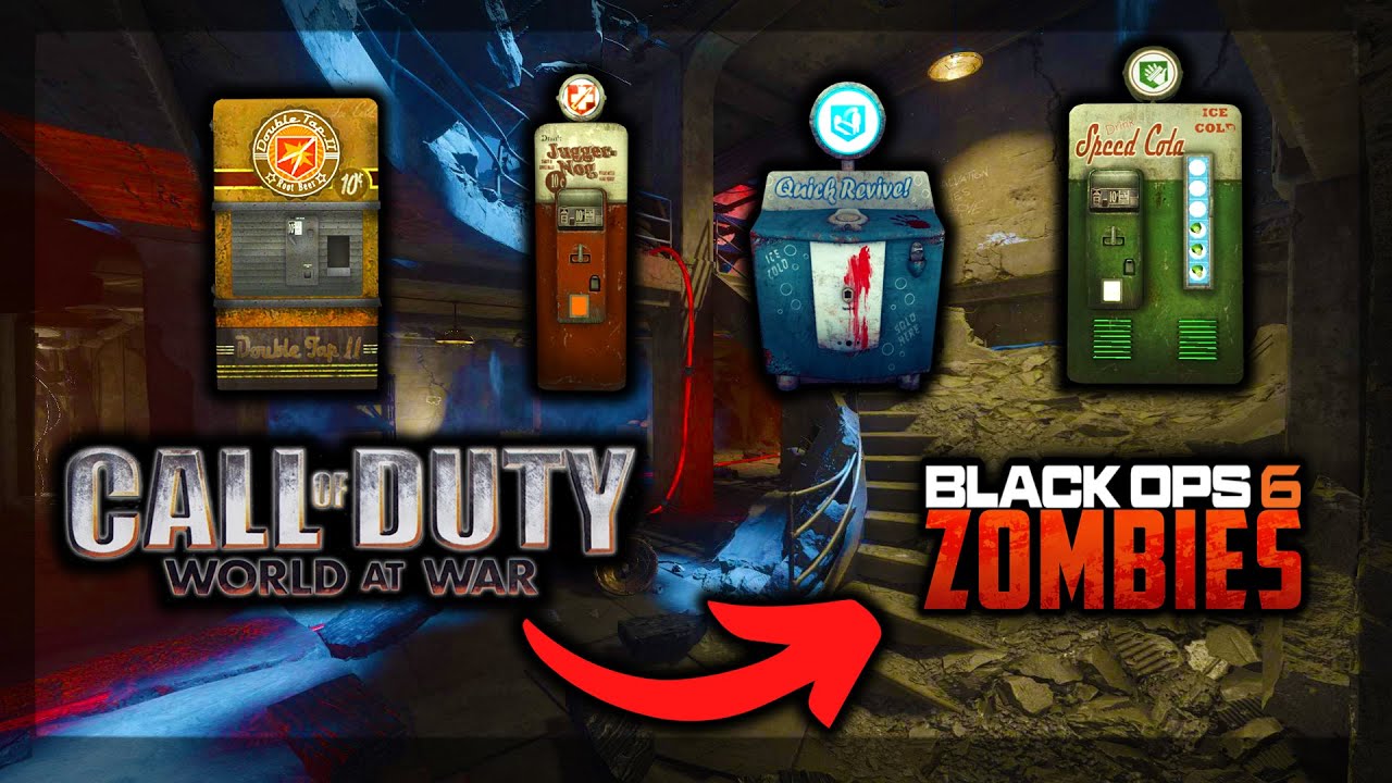 How Fast Can You Get The 4 Original Perks In All Treyarch Maps!! (WAW-BOPS6)