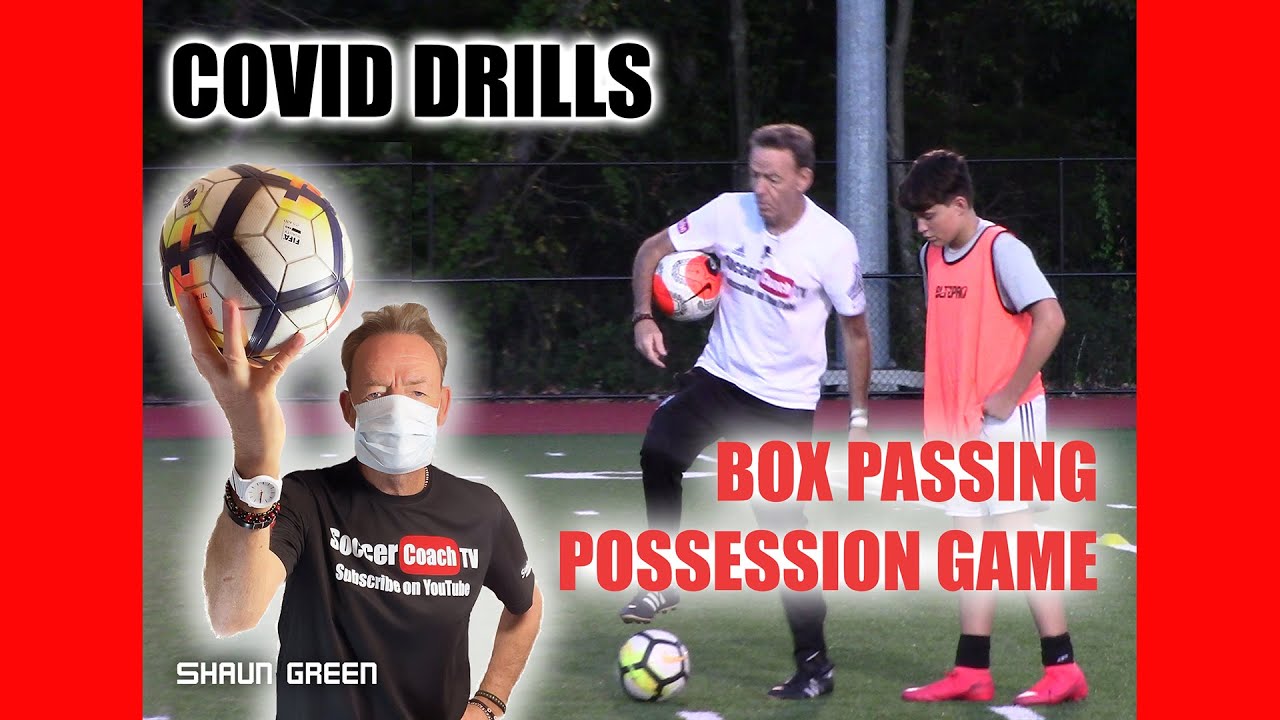 SoccerCoachTV - COVID - Box Passing & Possession Game.