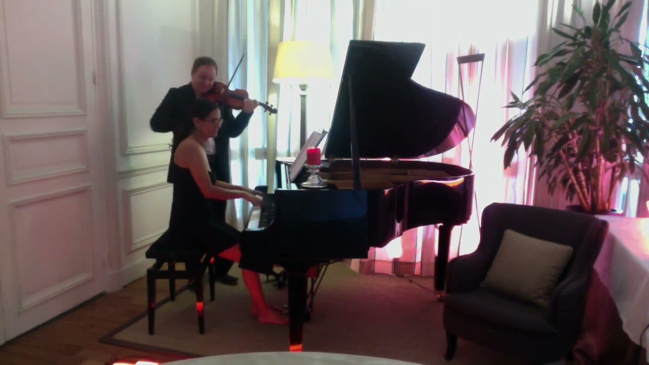 Mon amant de Saint Jean- Edith Piaf - duo piano violon