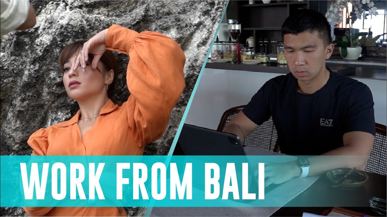Work From Bali, Nikita dan Indra Tetap Enjoy