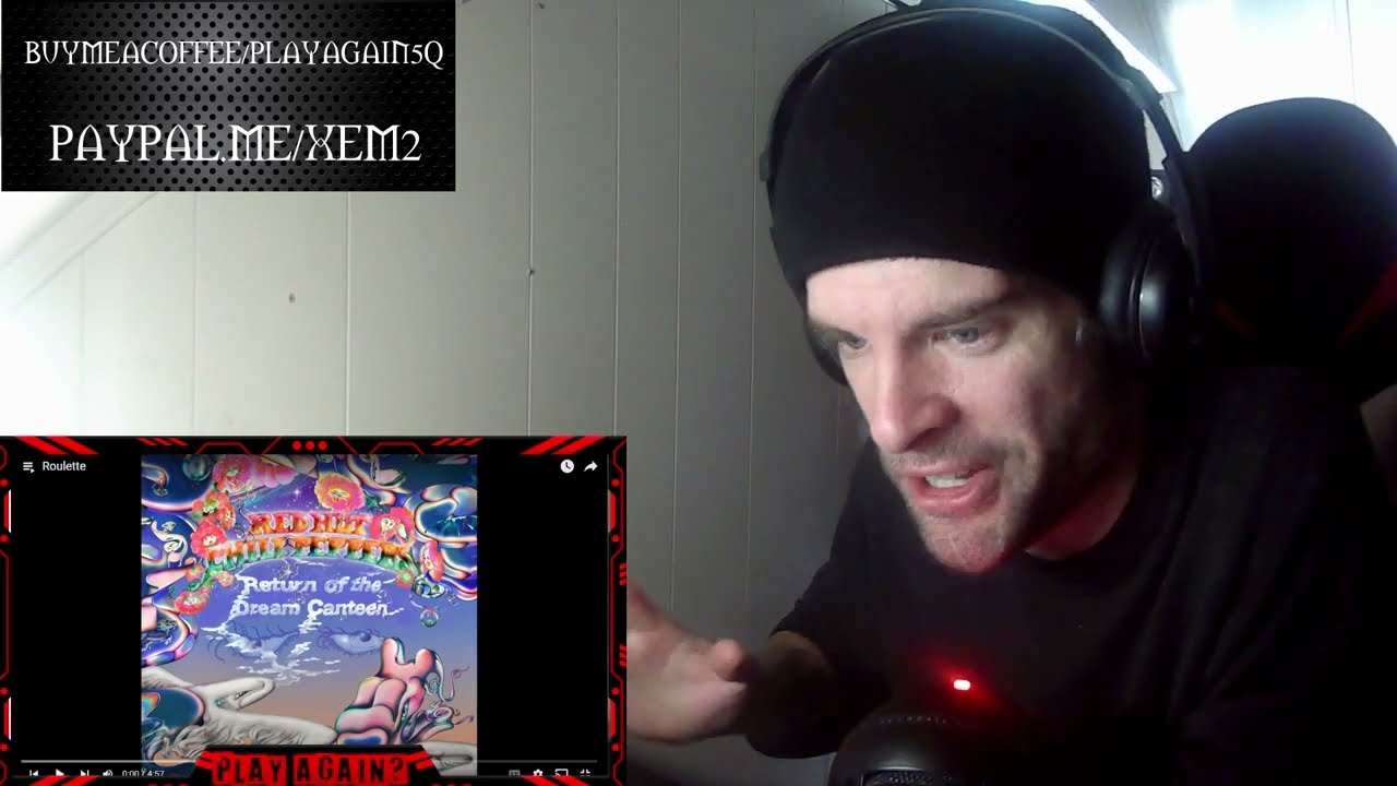 Red Hot Chili Peppers - Roulette (First Time Reaction)