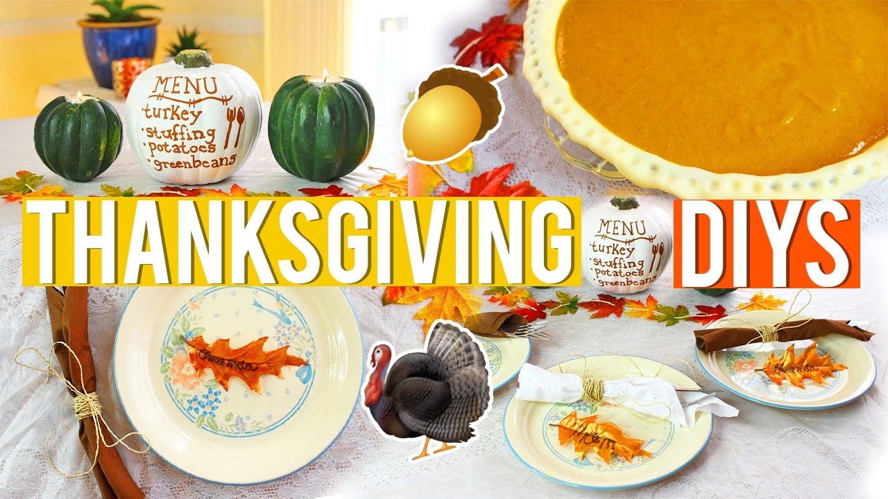 Thanksgiving HACKS & DECOR! 🍁