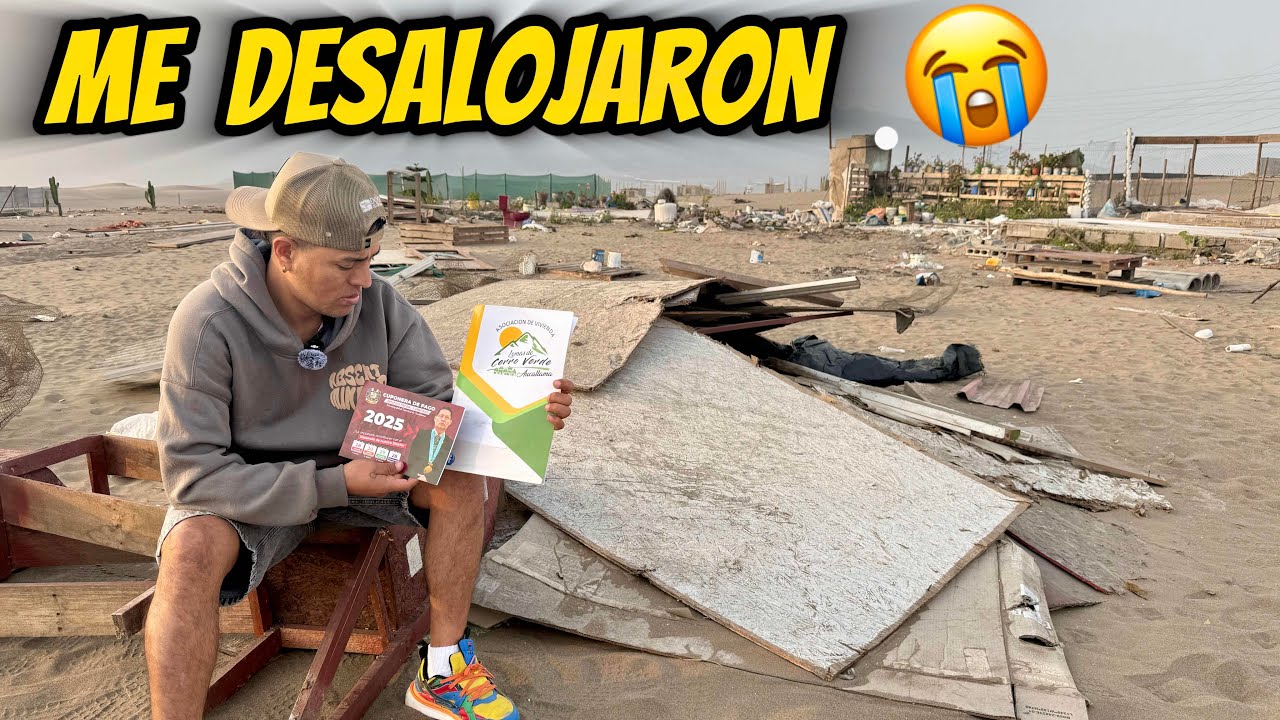 ME DESALOJARON - PERD&Iacute; MI TERRENO - Comico lucky 