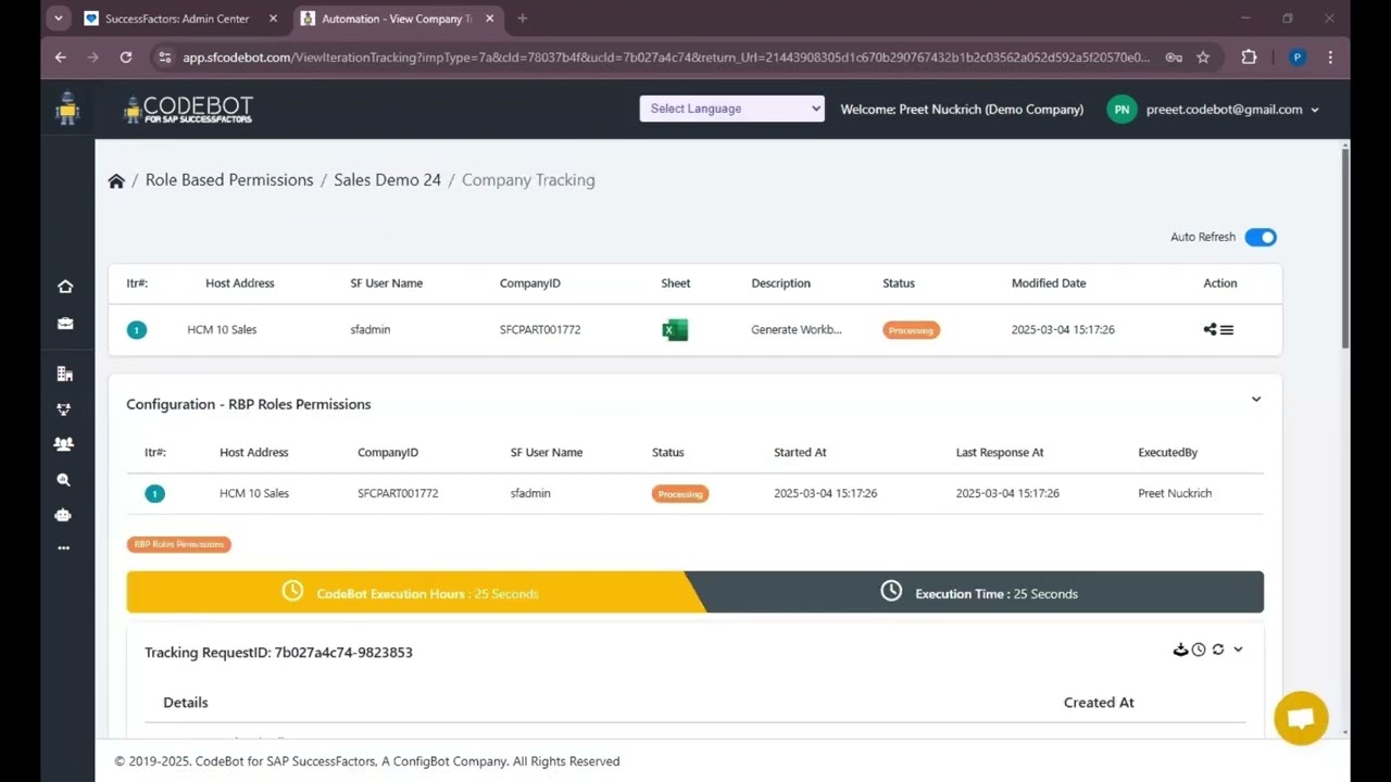 RBP - Role Permissions Creation and Migration