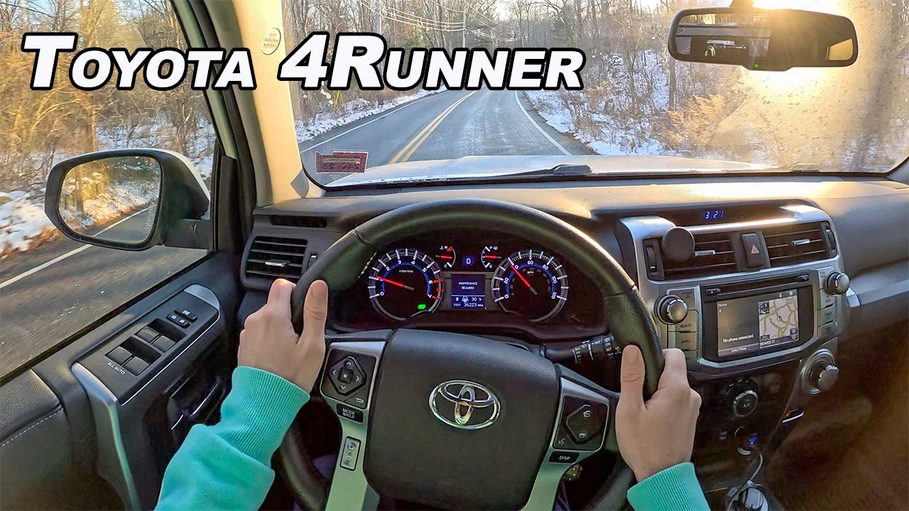 Filthy Toyota 4Runner Gets First Wash in a Year - 5th Gen POV Drive Therapy
