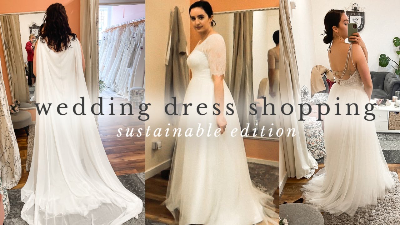 COME WEDDING DRESS SHOPPING WITH ME | Sustainable Preloved Edition