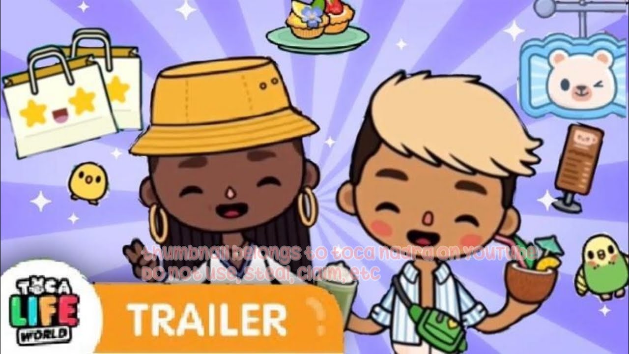 THE FIRST DISTRICT DESIGNER! 🛍☕️  LOCAL SHOPS HOUSE DESIGNER *FREE* | Toca Trailer toca nadra- skit