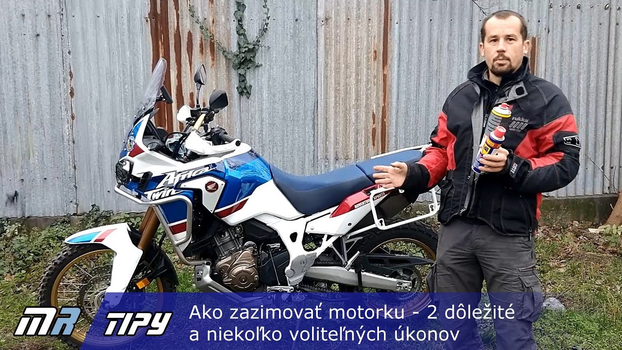 MR Tipy: Ako zazimovať motorku - 2 dôležité a niekoľko voliteľných úkonov - motoride.sk