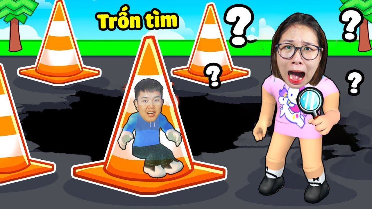 Trốn tìm nhưng biến thành đồ vật siêu khó! bqThanh Trốn Kỹ Ốc Tìm Không Thấy