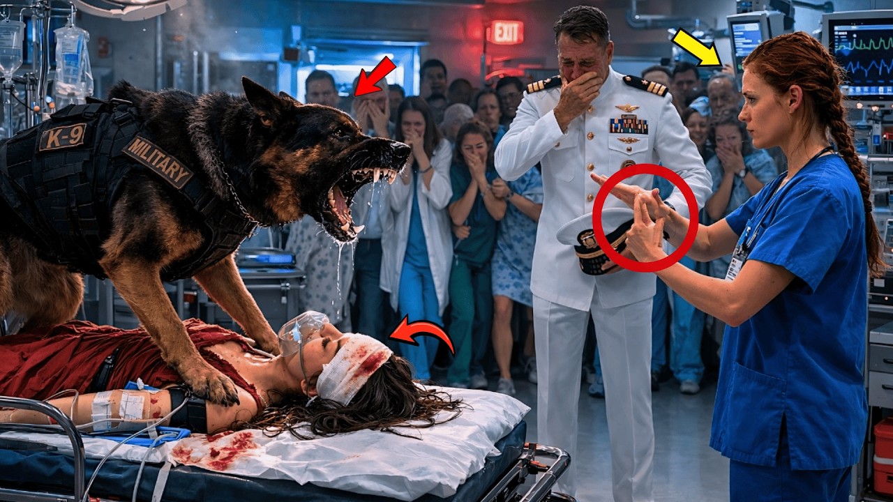 Le K9 isolait la fille du capitaine Hubert, mais l'infirmière connaissait son indicatif secret.