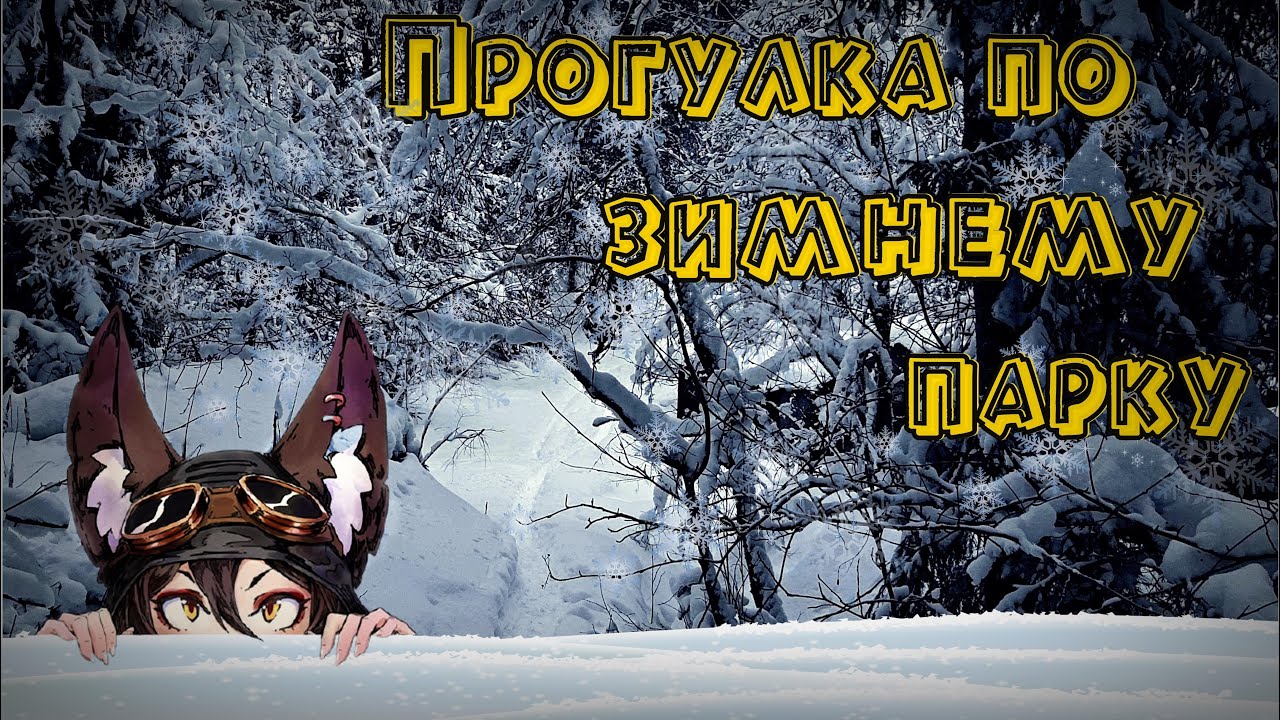 Подпорожье: Прогулка по зимнему парку || Winter walk through the snow park in Podporozhye