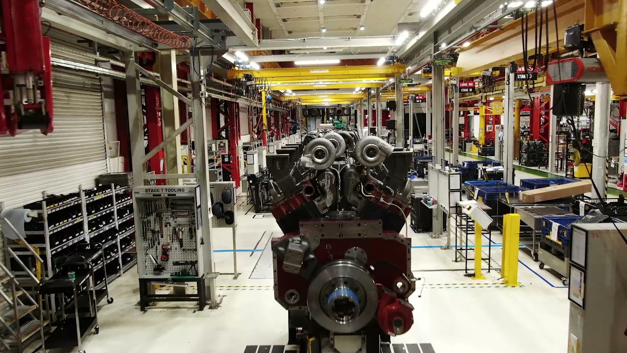 Daventry Aerial Plant Tour - Assembly Stage 2