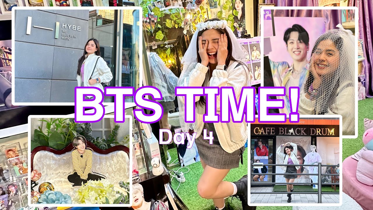 Tara sa HYBE Building! 💜 | Myeongdong Food Crawl | Hongdae