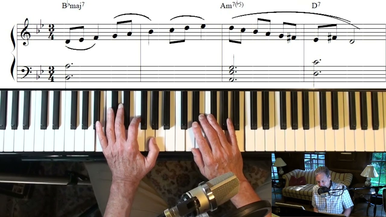 BLUESETTE Part 1 the Rhythm🎹 école de piano jazz | Toots Thielmans